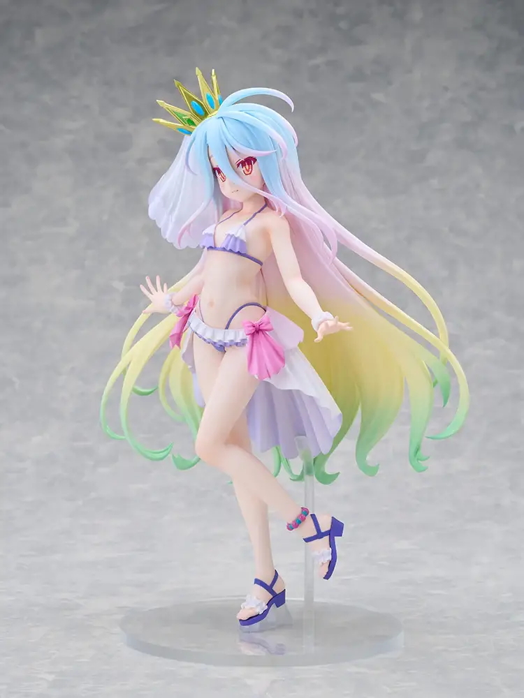 Figurine Shiro Ver. Swimsuit Dress de No Game No Life par FuRyu (Tenitol Tall)